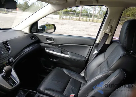 2013 Honda Cr-V Ex-L из США, поврежденный, VIN 5J6RM4H74DL074508